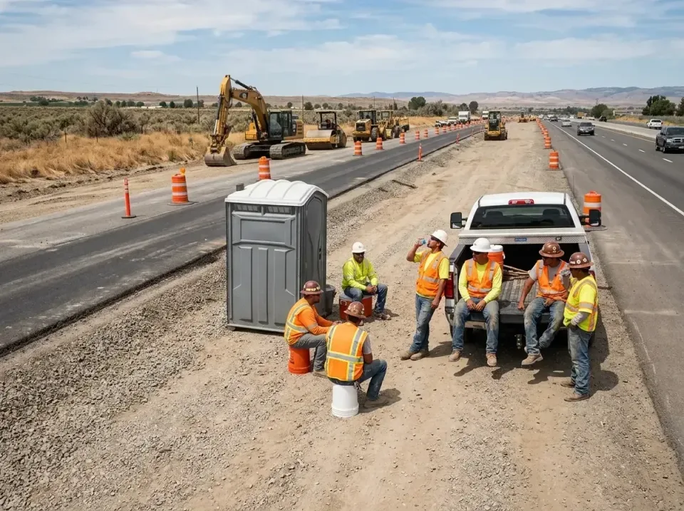 highway-road-construction-crew-007 — frequently asked questions, Porta Potty and Restroom Rentals in Overland, MO